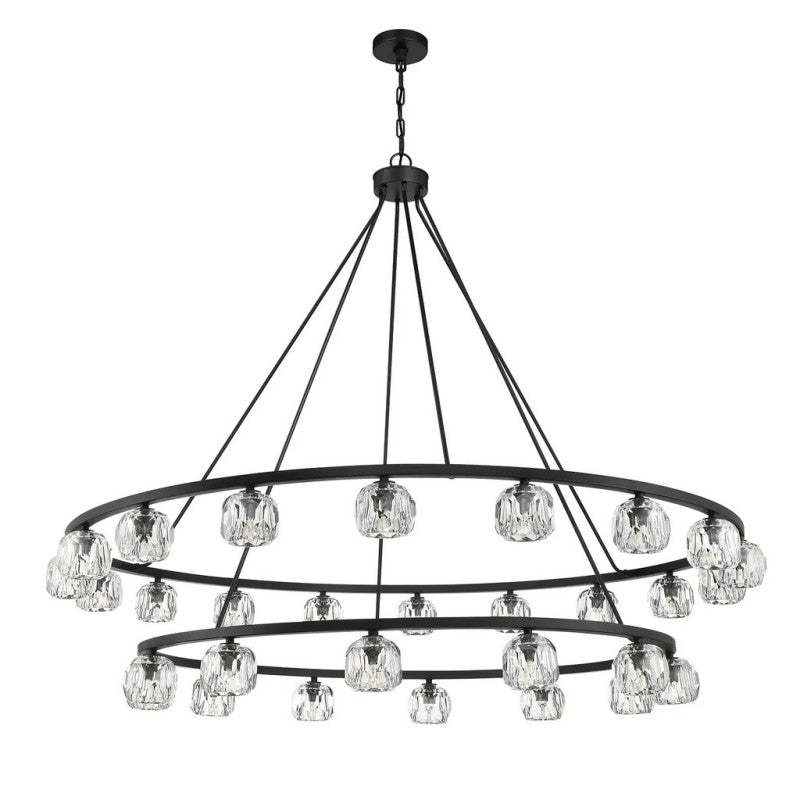 Agron 30 Light Crystal Chandelier