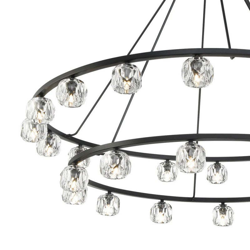 Agron 30 Light Crystal Chandelier