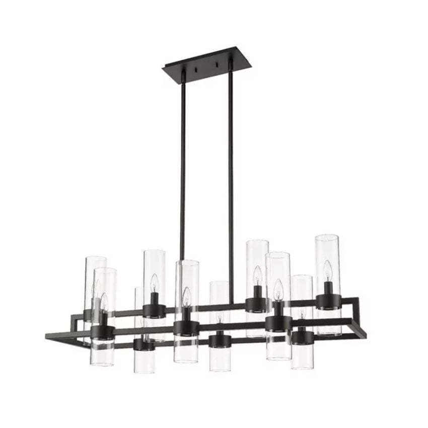 Brio Rectangle Chandelier 43"