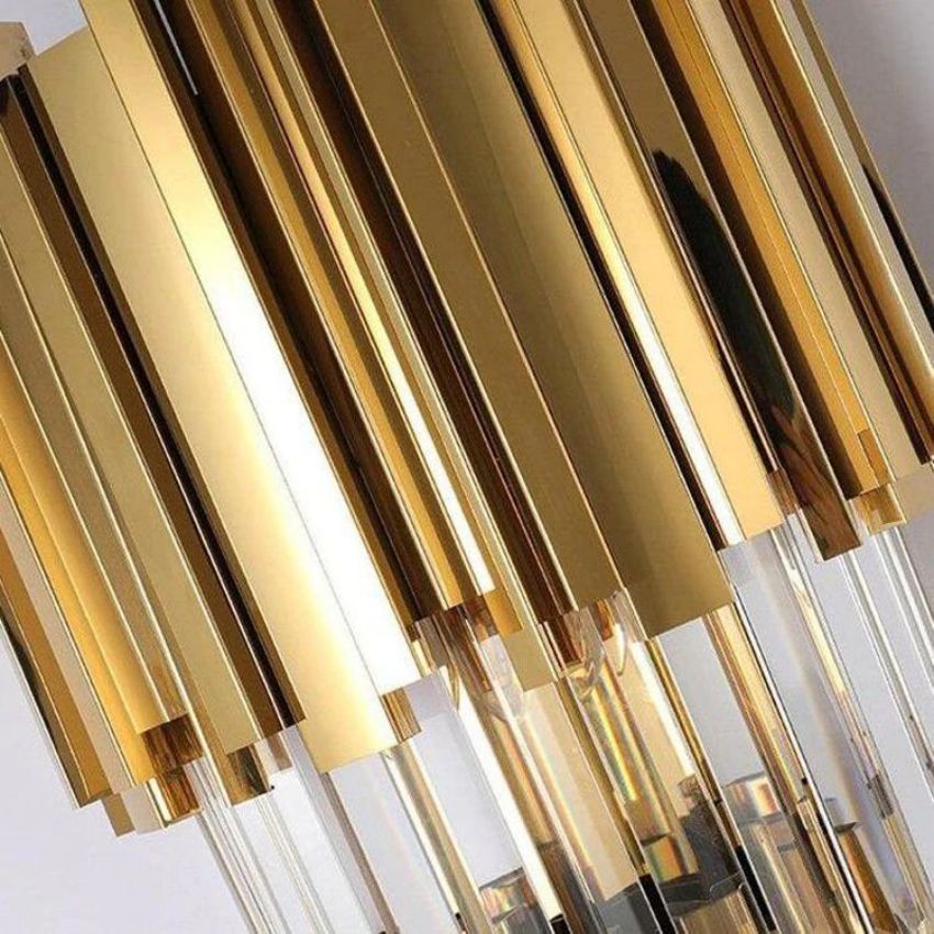Bourbons Crystal Sconce chandeliers for dining room,chandeliers for stairways,chandeliers for foyer,chandeliers for bedrooms,chandeliers for kitchen,chandeliers for living room Rbrights