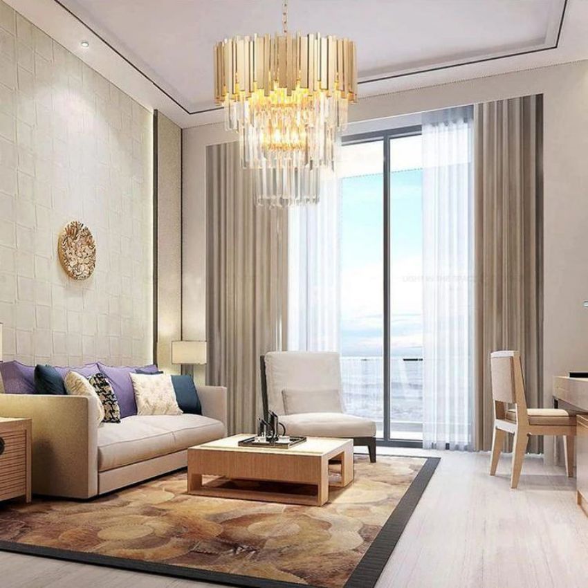 Bourbons Henri Crystal Round Chandelier chandeliers for dining room,chandeliers for stairways,chandeliers for foyer,chandeliers for bedrooms,chandeliers for kitchen,chandeliers for living room Rbrights 25.5"D Gold