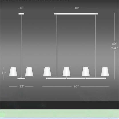 Corniche Linear Chandelier
