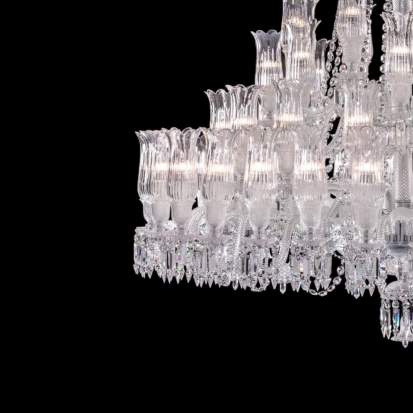 Bacalan Large Entrance Crystal Chandelier