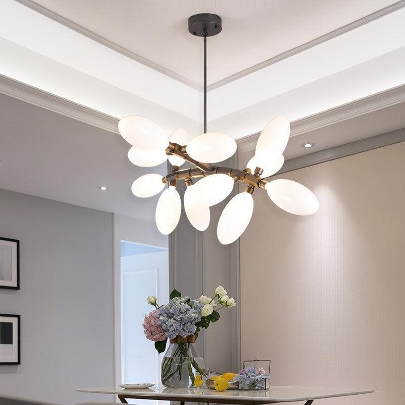 Esaer Artistic Linear Grape Chandelier chandeliers for dining room,chandeliers for stairways,chandeliers for foyer,chandeliers for bedrooms,chandeliers for kitchen,chandeliers for living room Rbrights
