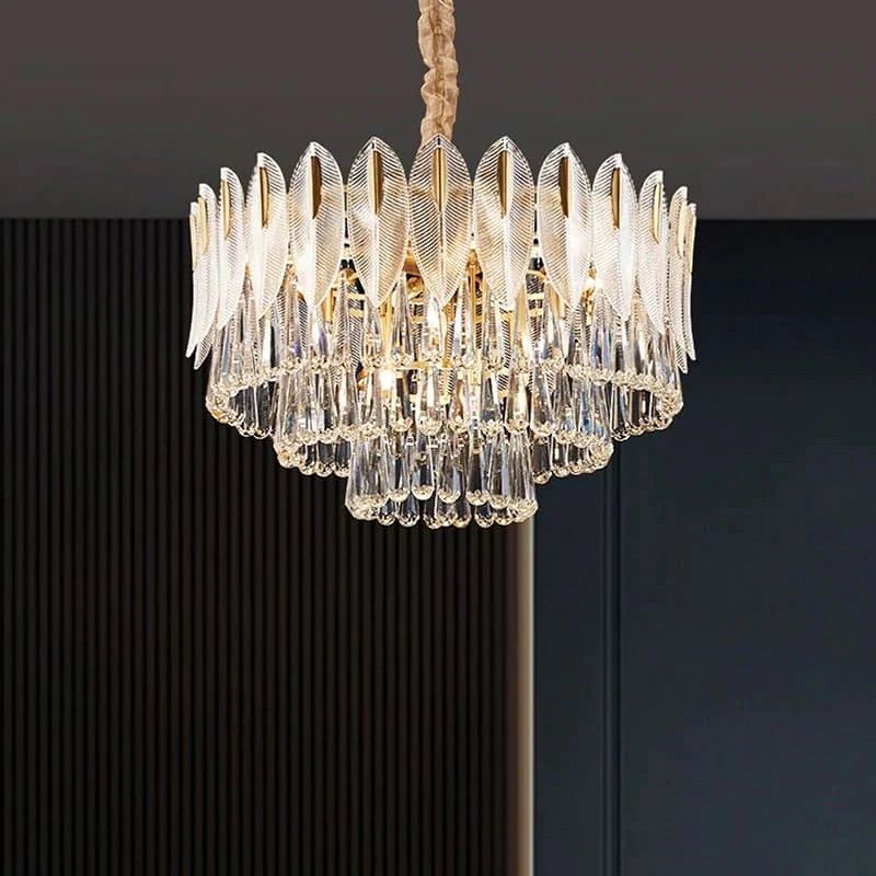 Floray 3-Tier Crystal Chandelier 18" chandeliers for dining room,chandeliers for stairways,chandeliers for foyer,chandeliers for bedrooms,chandeliers for kitchen,chandeliers for living room Rbrights