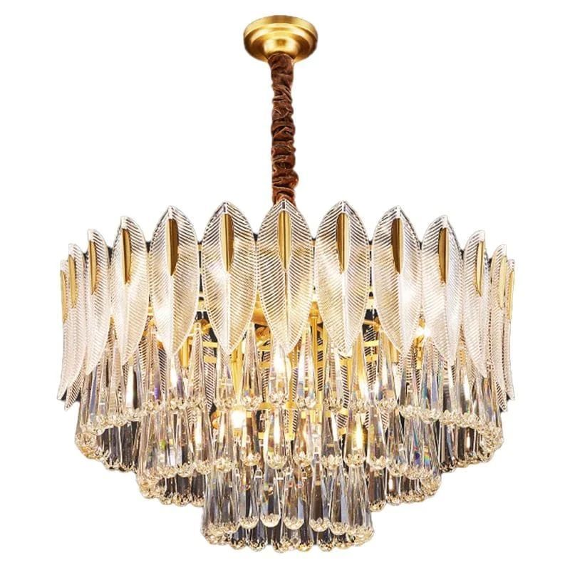 Floray 3-Tier Crystal Chandelier 32" chandeliers for dining room,chandeliers for stairways,chandeliers for foyer,chandeliers for bedrooms,chandeliers for kitchen,chandeliers for living room Rbrights