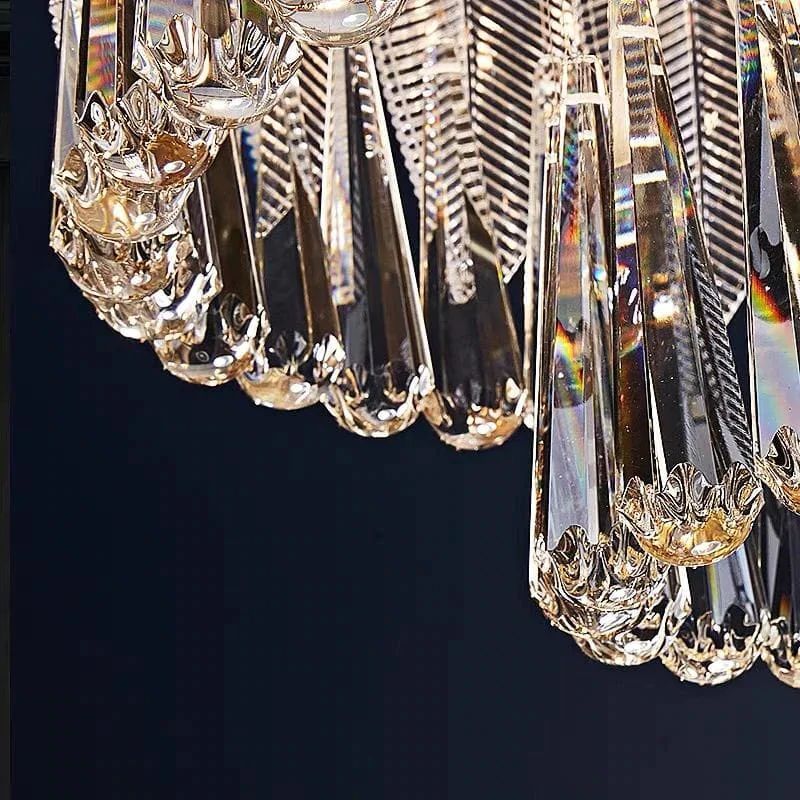 Floray 3-Tier Crystal Chandelier 32" chandeliers for dining room,chandeliers for stairways,chandeliers for foyer,chandeliers for bedrooms,chandeliers for kitchen,chandeliers for living room Rbrights