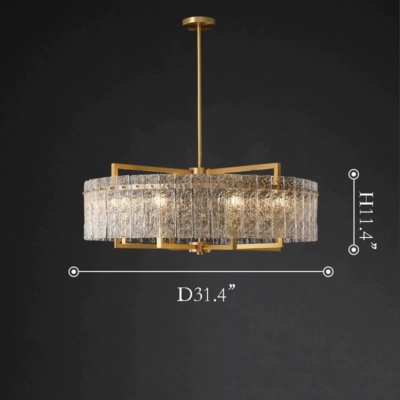 Floray Round Crystal Chandelier 32" chandeliers for dining room,chandeliers for stairways,chandeliers for foyer,chandeliers for bedrooms,chandeliers for kitchen,chandeliers for living room Rbrights