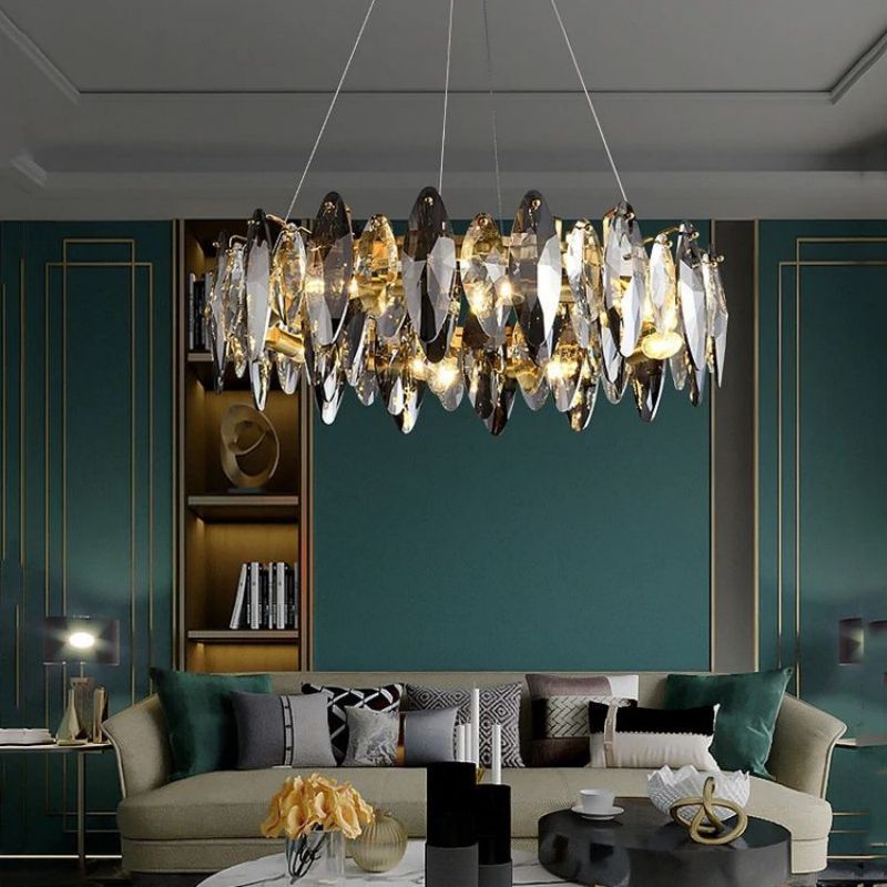Frare Crystal Ring Chandelier 24" chandeliers for dining room,chandeliers for stairways,chandeliers for foyer,chandeliers for bedrooms,chandeliers for kitchen,chandeliers for living room Rbrights