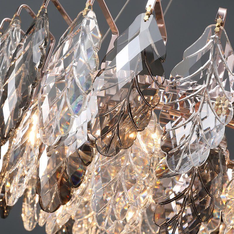 Frare Leaf Ring Chandelier 32" chandeliers for dining room,chandeliers for stairways,chandeliers for foyer,chandeliers for bedrooms,chandeliers for kitchen,chandeliers for living room Rbrights