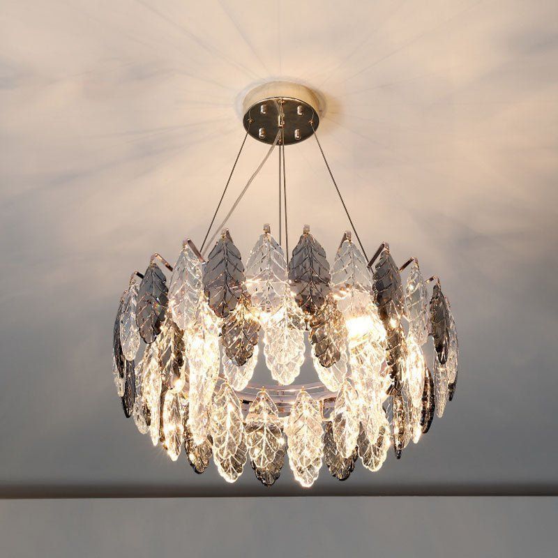 Frare Leaf Ring Chandelier 32" chandeliers for dining room,chandeliers for stairways,chandeliers for foyer,chandeliers for bedrooms,chandeliers for kitchen,chandeliers for living room Rbrights