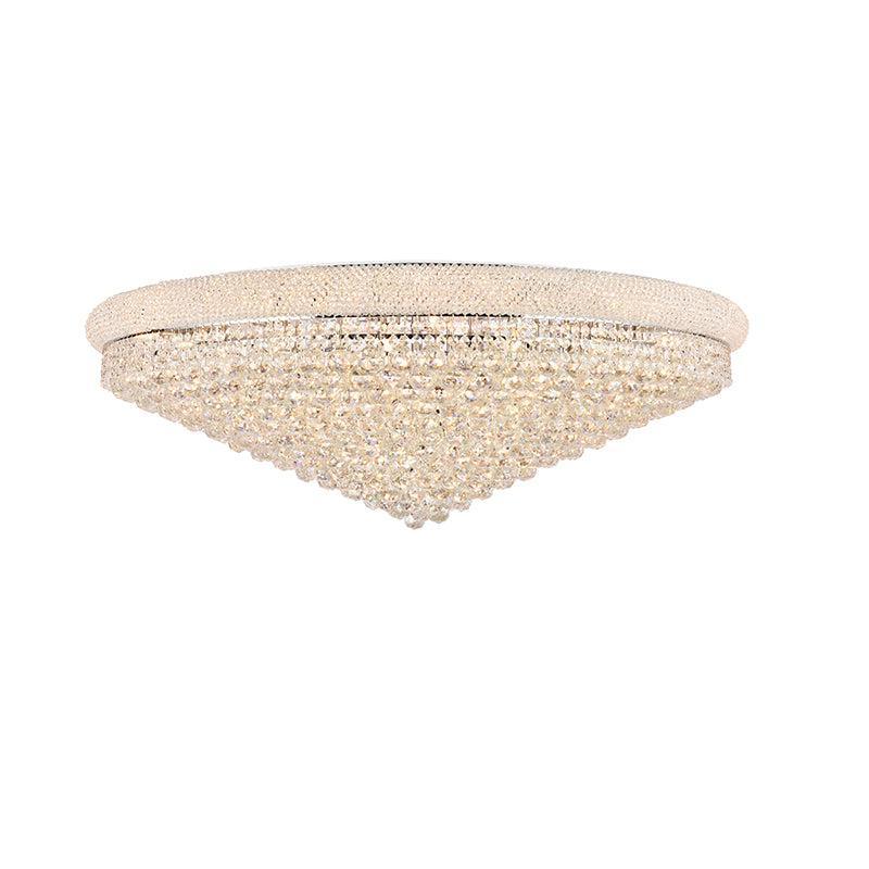 Kaler Elegant Luxury Ceiling Mounted Chandelier 48" D, Crystal Mounted Chandelier chandeliers for dining room,chandeliers for stairways,chandeliers for foyer,chandeliers for bedrooms,chandeliers for kitchen,chandeliers for living room Rbrights