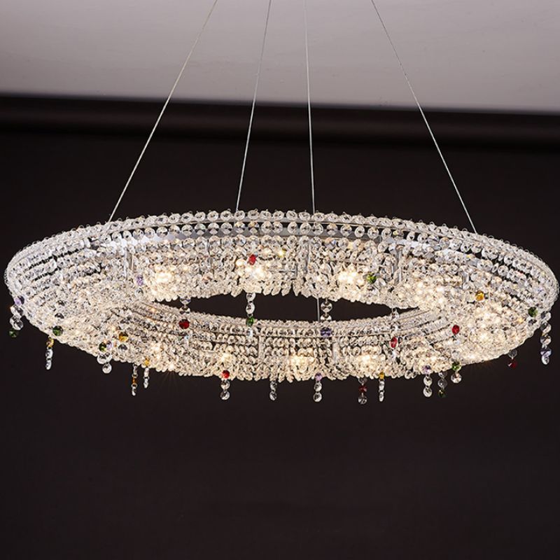 Kaler Elegant Luxury Round Crystal Chandelier chandeliers for dining room,chandeliers for stairways,chandeliers for foyer,chandeliers for bedrooms,chandeliers for kitchen,chandeliers for living room Rbrights