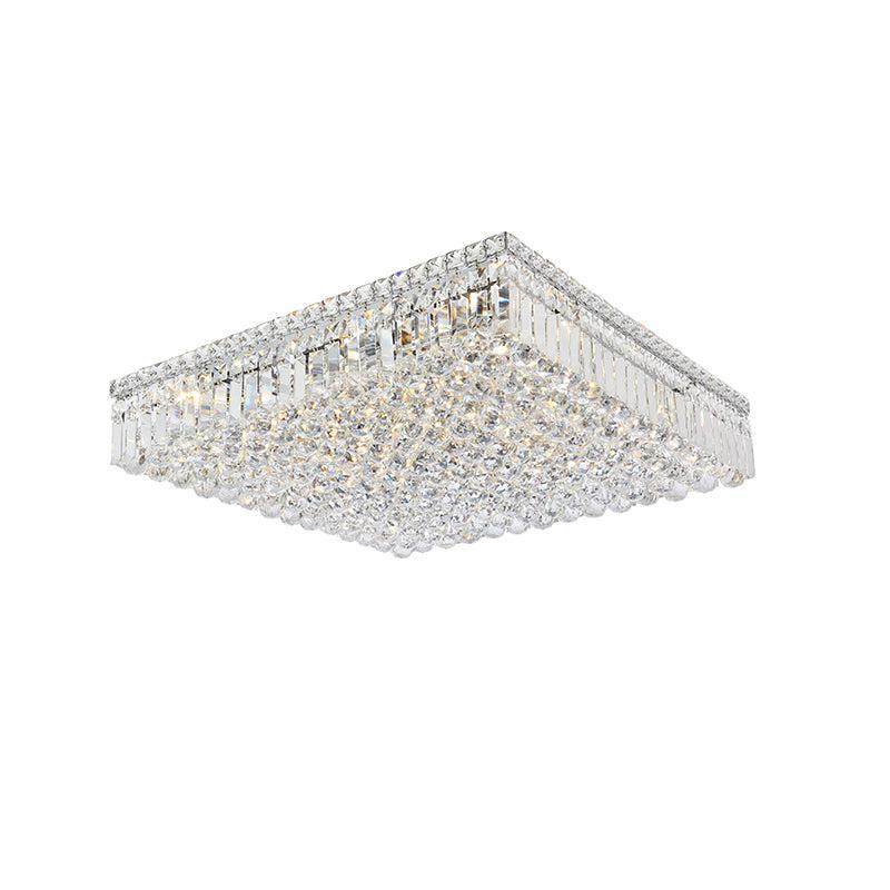 Kaler Elegant Luxury Square Living Room Ceiling Chandelier, Crystal Ceiling Light chandeliers for dining room,chandeliers for stairways,chandeliers for foyer,chandeliers for bedrooms,chandeliers for kitchen,chandeliers for living room Rbrights