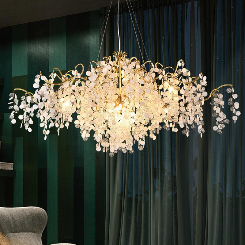 Lola Oval Tree Branch Chandelier chandeliers for dining room,chandeliers for stairways,chandeliers for foyer,chandeliers for bedrooms,chandeliers for kitchen,chandeliers for living room Rbrights 39.4"L
