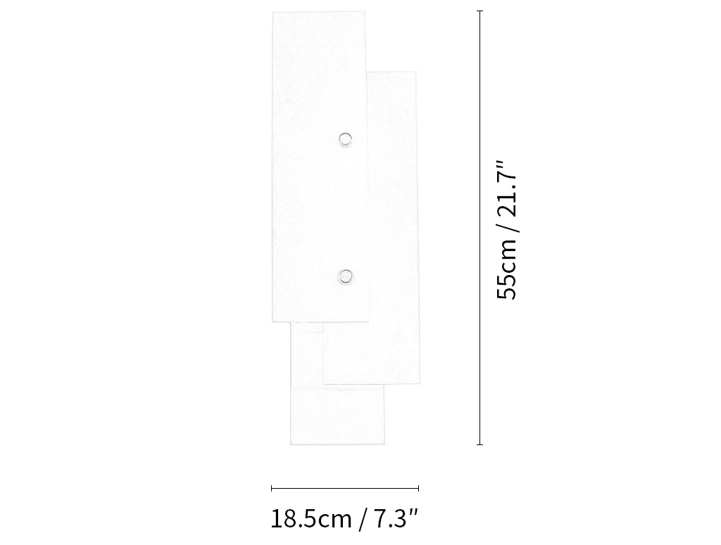 Luxurious Marble Postmodern Wall Lamp