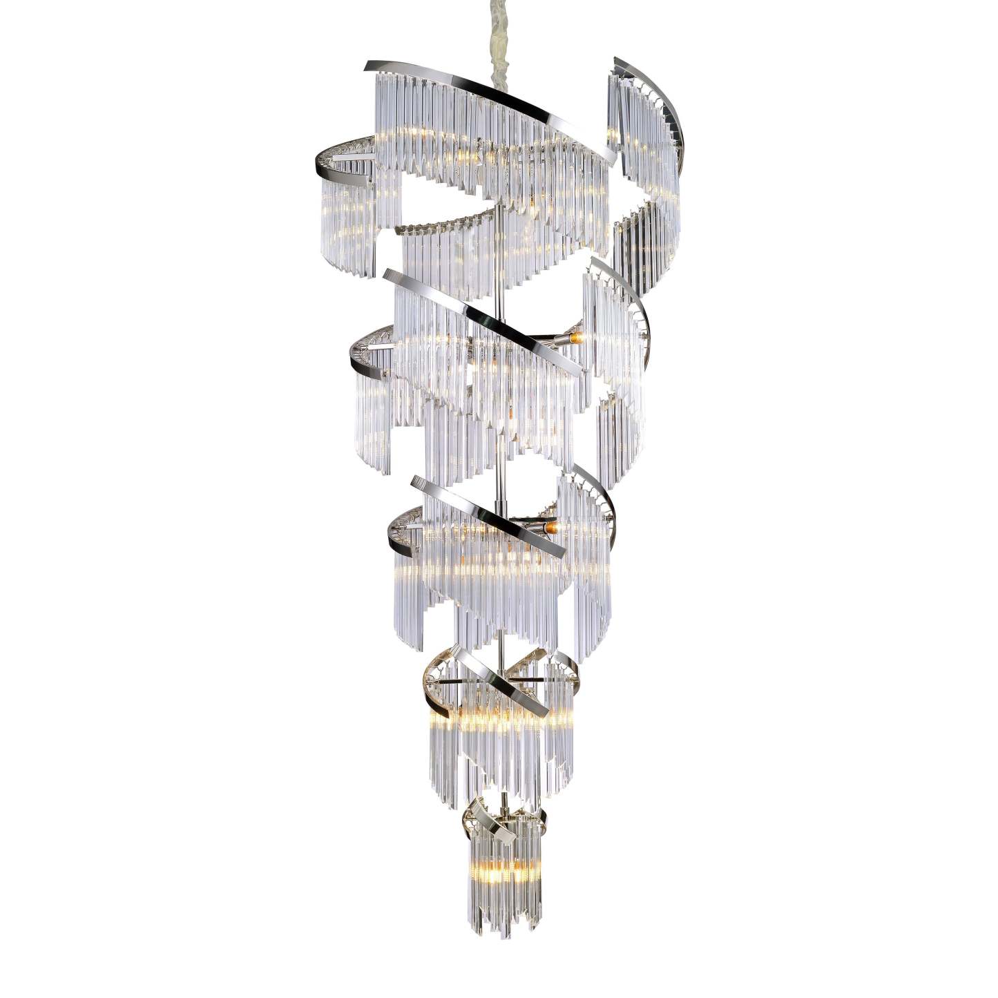 Twin Palms Foyer Crystal Chandelier