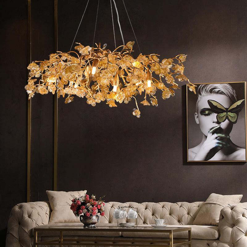 Modern Flower Round Branch Chandelierv chandeliers for dining room,chandeliers for stairways,chandeliers for foyer,chandeliers for bedrooms,chandeliers for kitchen,chandeliers for living room Rbrights   