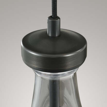 Raindrops  Rectangular Chandelier 22" Cord