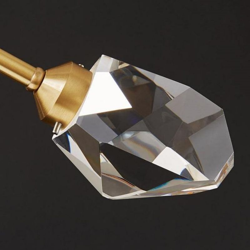 Ramea Faceted Crystal Prisms Chandelier chandeliers for dining room,chandeliers for stairways,chandeliers for foyer,chandeliers for bedrooms,chandeliers for kitchen,chandeliers for living room Rbrights