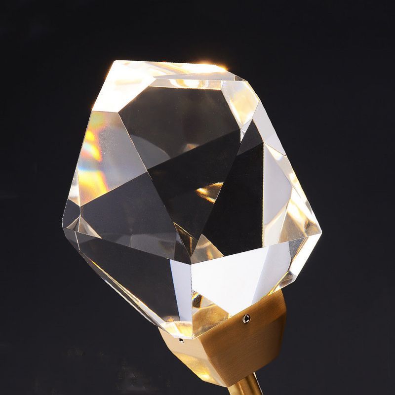 Ramea Faceted Crystal Prisms Chandelier chandeliers for dining room,chandeliers for stairways,chandeliers for foyer,chandeliers for bedrooms,chandeliers for kitchen,chandeliers for living room Rbrights