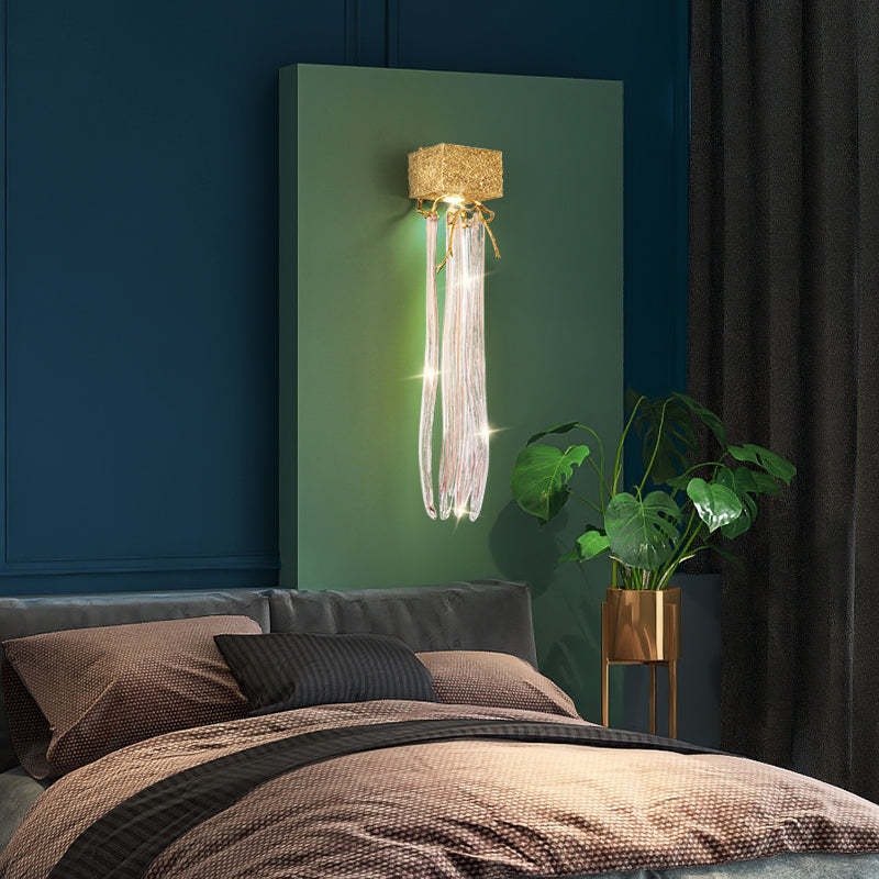 Slade Modern Branch Crystal Wall Sconce For Bedroom Wall Sconce J-CHANDELIER