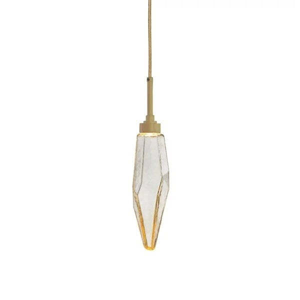 Rock Crystal Pendant light