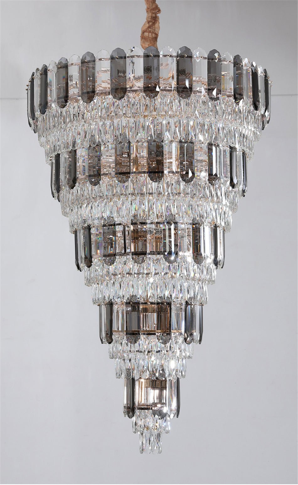 MIRODEMI® Post-modern Grand Crystal Luxury Chandelier for Living Room, Villa, Stairwell