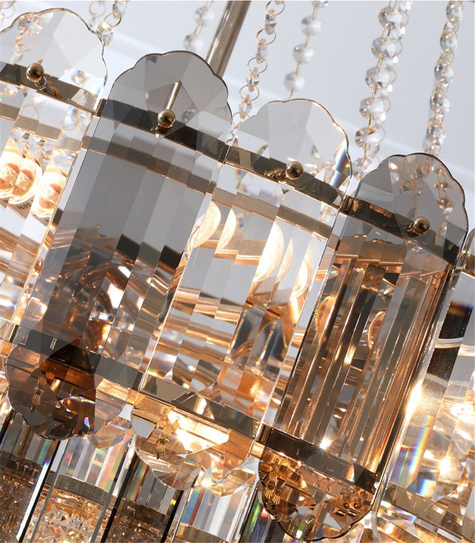 MIRODEMI® Post-modern Grand Crystal Luxury Chandelier for Living Room, Villa, Stairwell