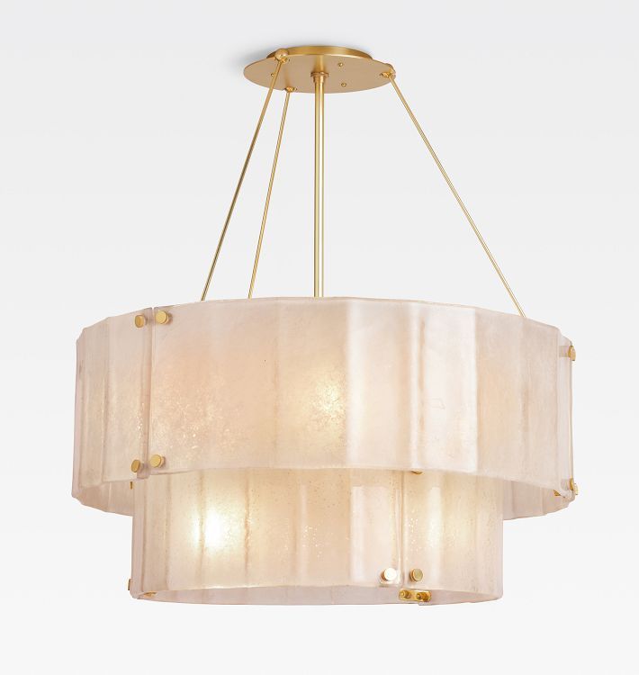 Willamette 32" Double Tier Crystal Chandelier