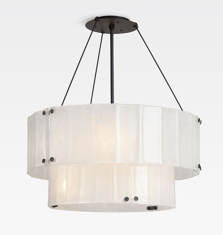 Willamette 32" Double Tier Crystal Chandelier