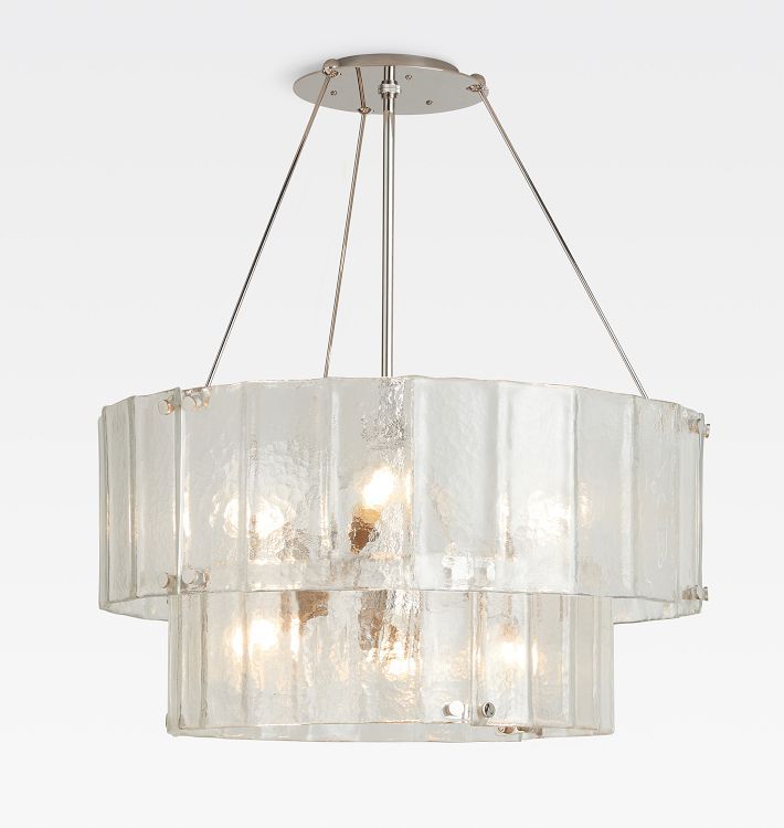 Willamette 32" Double Tier Crystal Chandelier