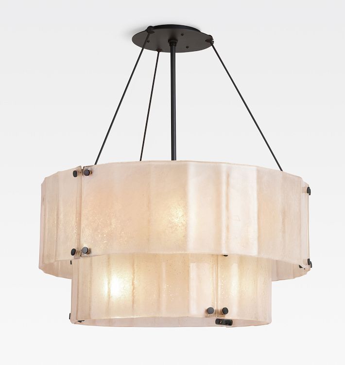 Willamette 32" Double Tier Crystal Chandelier
