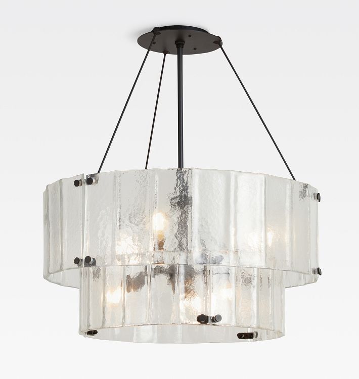 Willamette 32" Double Tier Crystal Chandelier