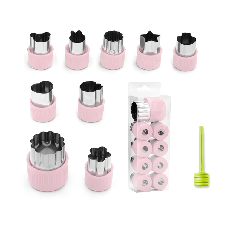 แม่พิมพ์กดรูปสแตนเลสสำหรับผักและผลไม้