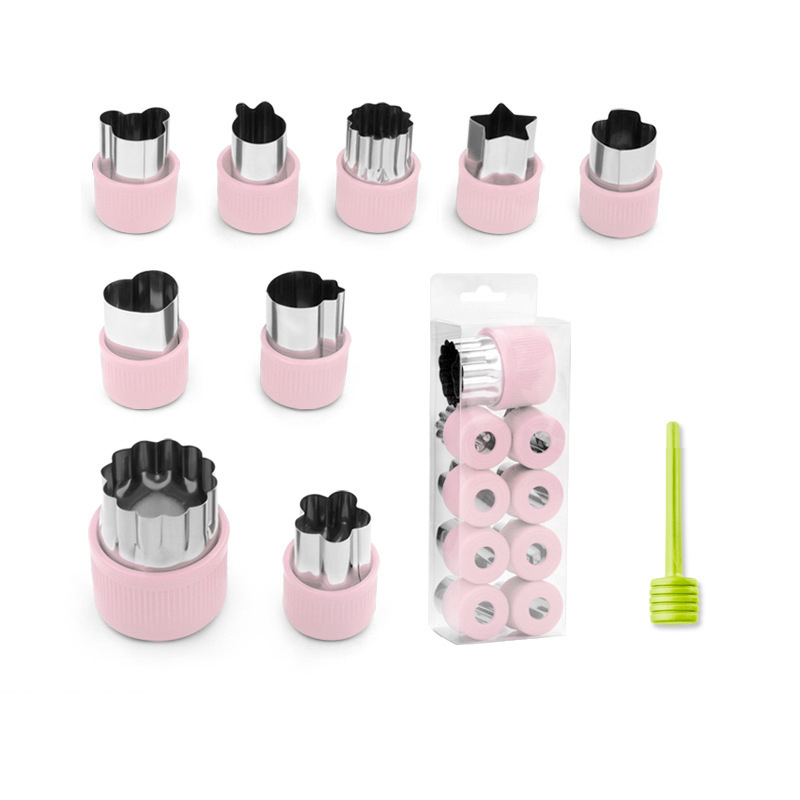 แม่พิมพ์กดรูปสแตนเลสสำหรับผักและผลไม้