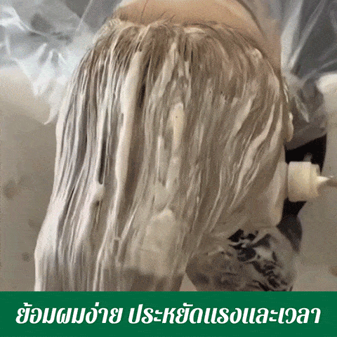 พืชบริสุทธิ์ฟองย้อมผม