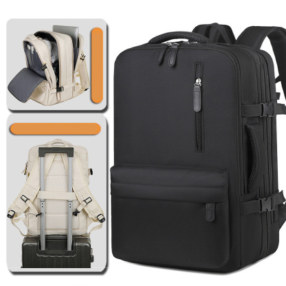 กระเป๋าเป้ที่อัพเกรดและขยายได้พร้อมพอร์ตชาร์จ USB