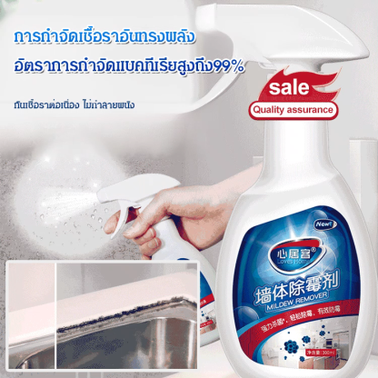 น้ำยากำจัดเชื้อราบนผนังทำความสะอาดผนัง