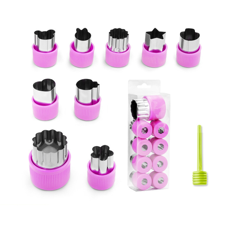 แม่พิมพ์กดรูปสแตนเลสสำหรับผักและผลไม้