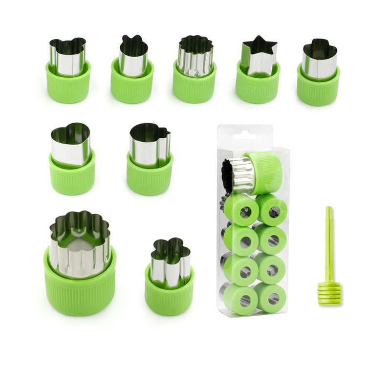 แม่พิมพ์กดรูปสแตนเลสสำหรับผักและผลไม้