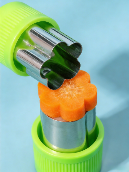 แม่พิมพ์กดรูปสแตนเลสสำหรับผักและผลไม้