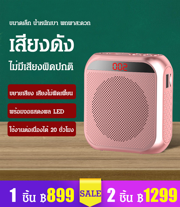 เครื่องขยายเสียงไร้สาย ไมค์ช่วยสอน