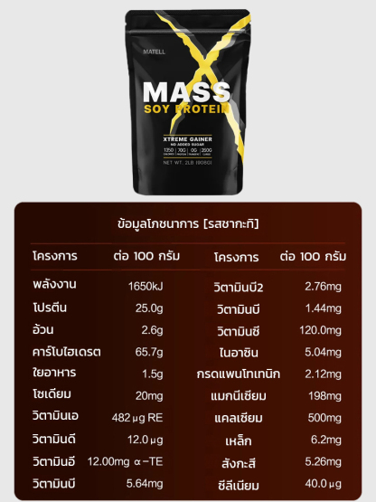 [สร้างกล้ามเนื้อและผอมเพรียวใน 14 วัน! ] ผงโปรตีนถั่วเหลือง