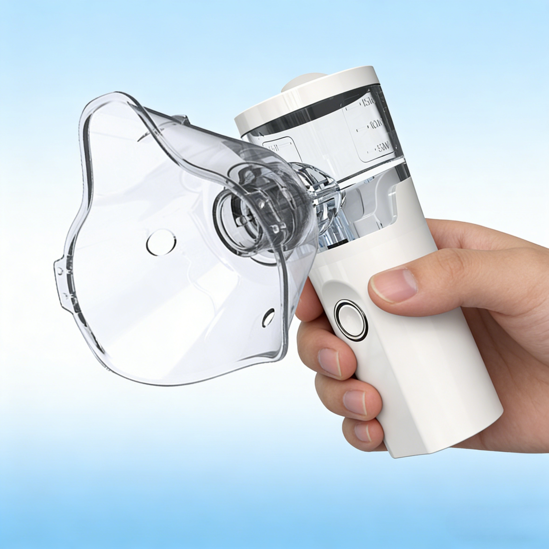 เครื่องพ่นละอองยาแบบพกพา ใช้ล้างปอด รุ่นใหม่