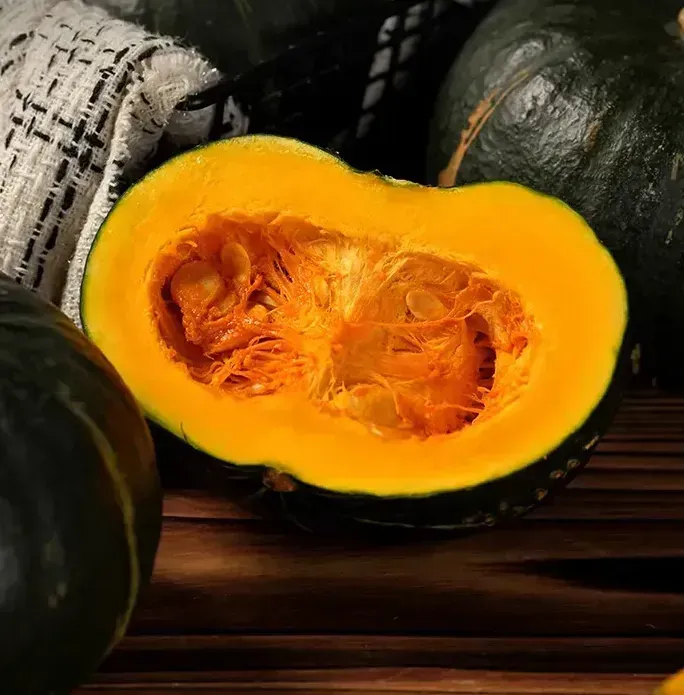 [ได้ผลเต็ม] เมล็ดฟักทองญี่ปุ่น สีเขียวดำ ทดแทนอาหาร