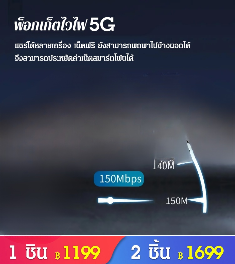 เร้าเตอร์ไวไฟพกพารุ่นใหม่ล่าสุดจาก AIS