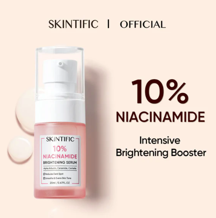 SKINTIFIC 10% NIACINAMIDE BRIGHTENING SERUM 20ML,  (SS2)