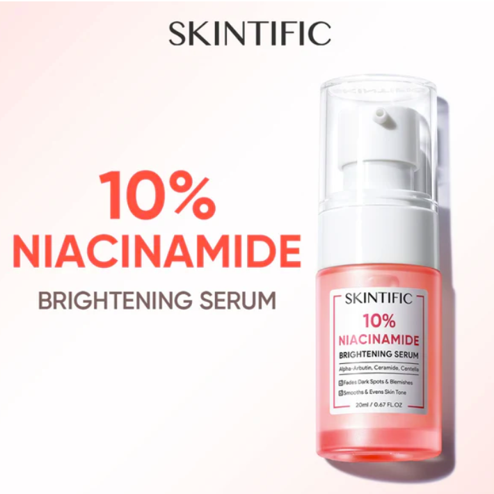SKINTIFIC 10% NIACINAMIDE BRIGHTENING SERUM 20ML,  (SS2)