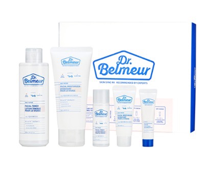[KR] SKINCARE COSMETICS DR.BELMEUR DAILY REPAIR SKINCARE SET   (KSC24)
